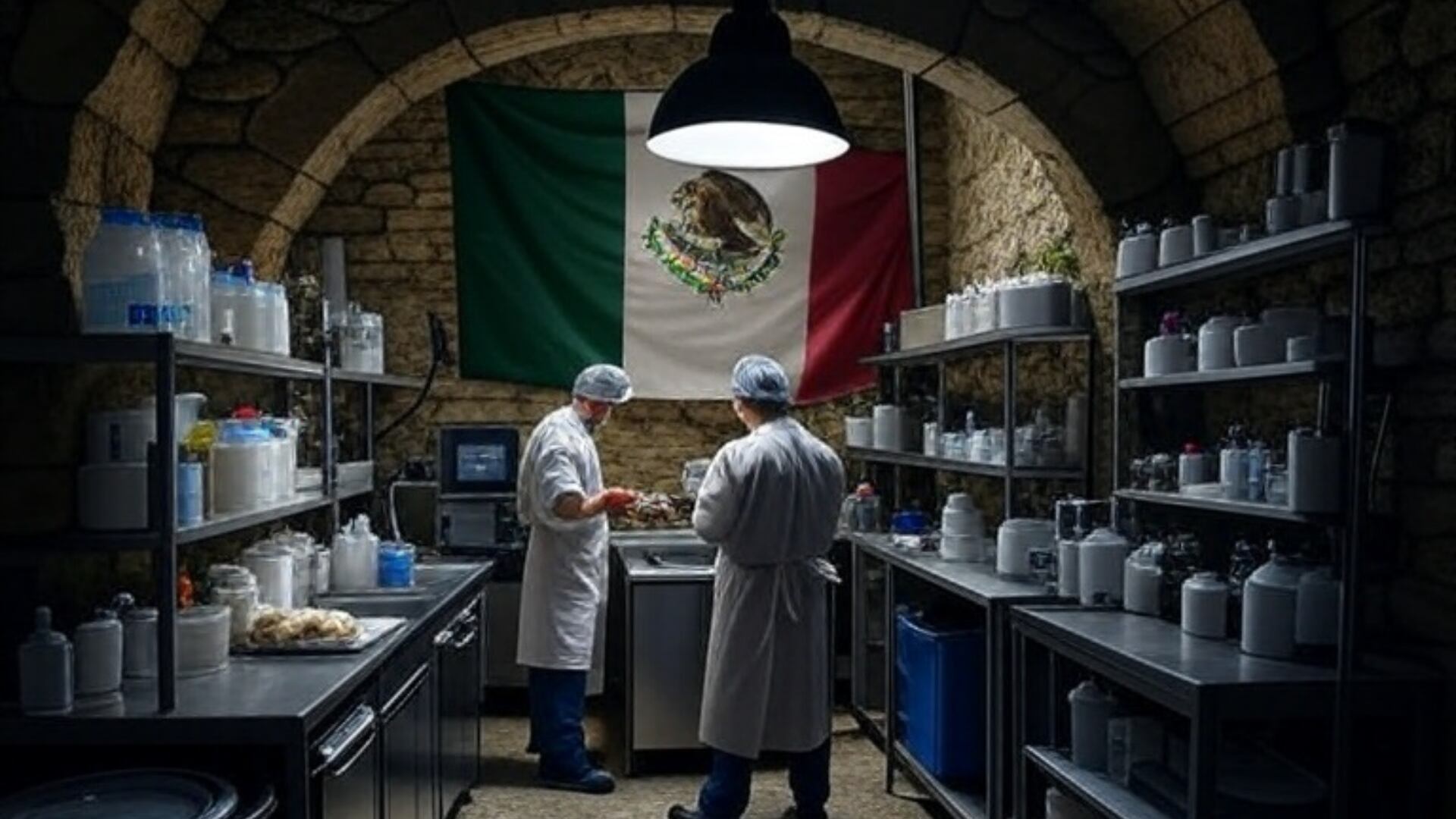 Las autoridades francesas hallaron un laboratorio de metanfetamina operado por químicos mexicanos en una villa de lujo en Le Val