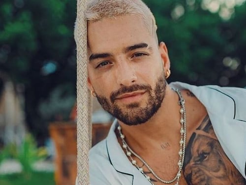 Maluma aparece con cambio de look y así luce