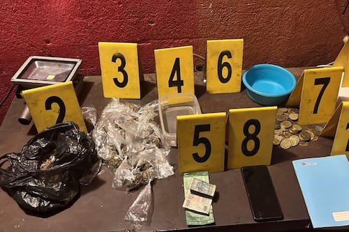 Allanamientos en Amatitlán permiten la incautación de droga y armas