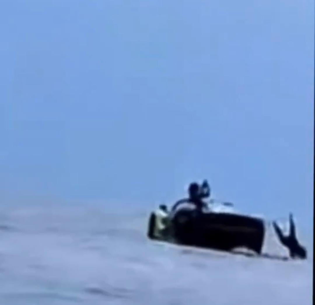 DESAPARECIDO EN ATITLÁN: Video Revela Lanzamiento Desde Jet Car