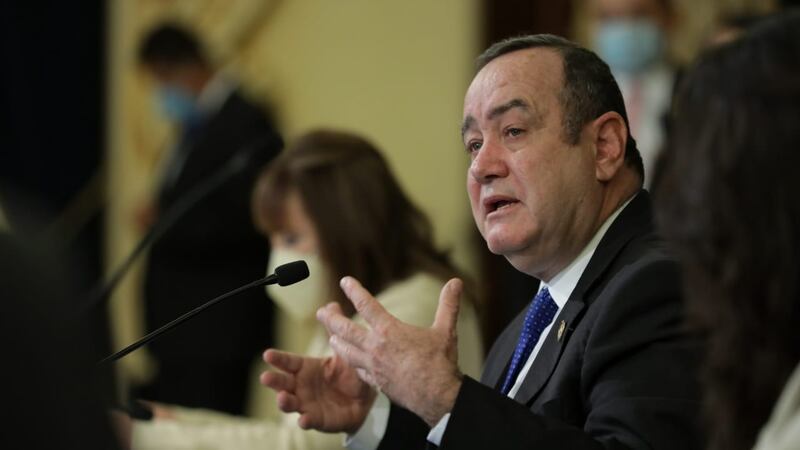 ¿En dónde está el presidente Alejandro Giammattei?