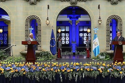 António Costa y Bernardo Arévalo refuerzan lazos entre Guatemala y la Unión Europea