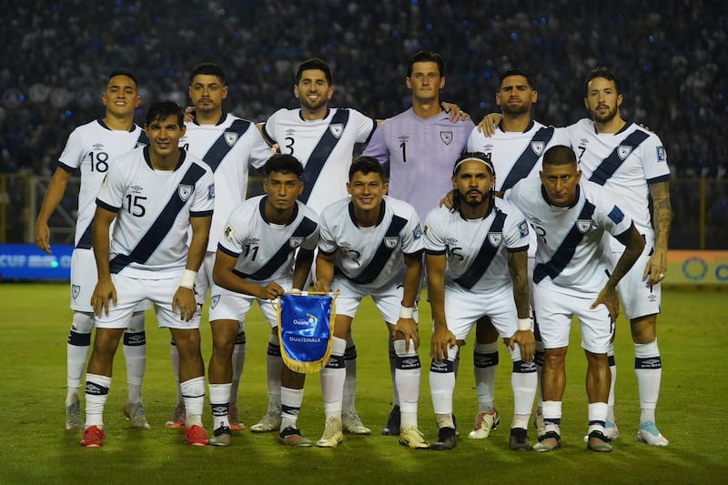 La Selección de Guatemala.