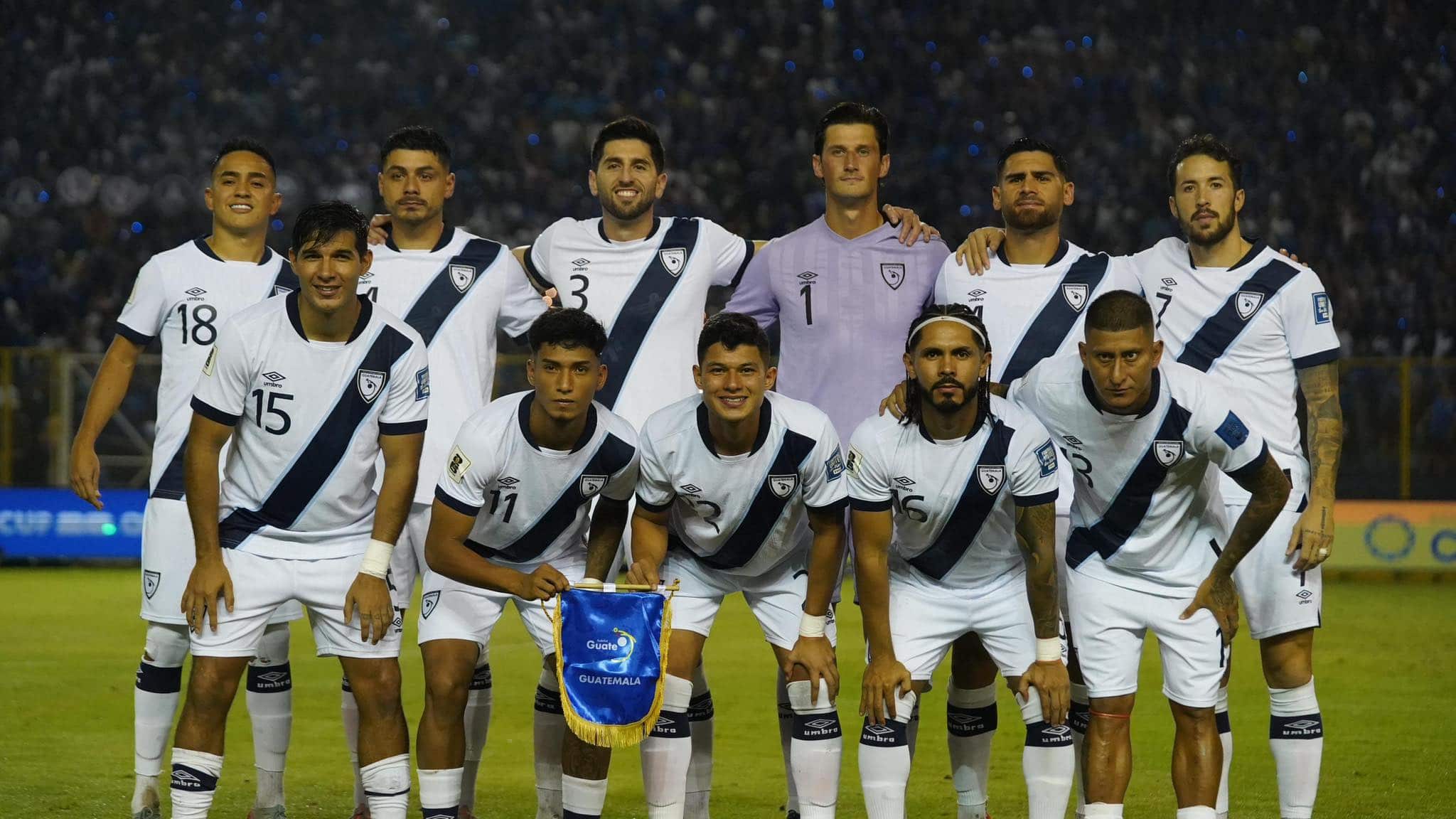 La Selección de Guatemala.