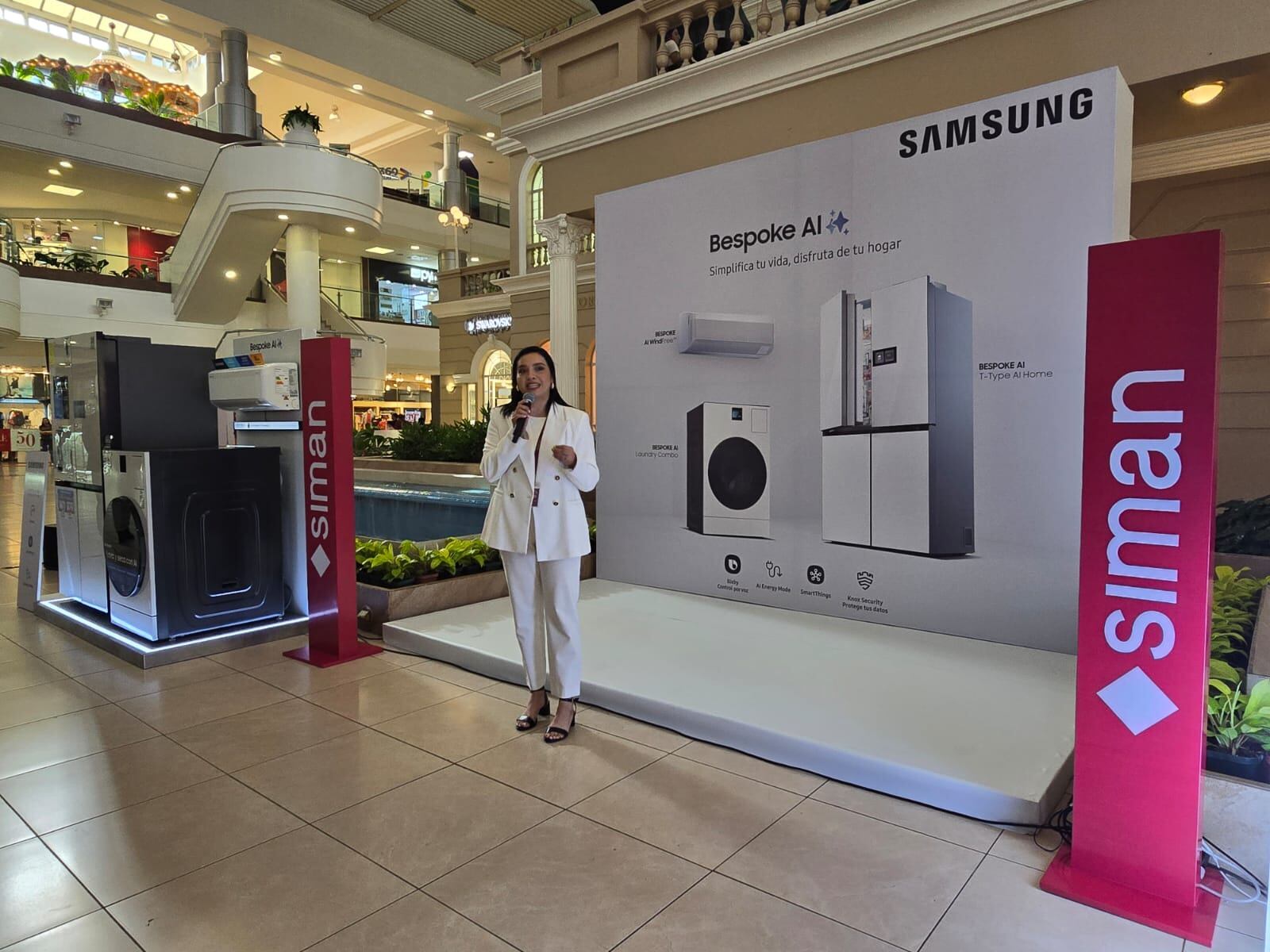 Los electrodomésticos de Samsung tienen como objetivo facilitar la vida de los usuarios.