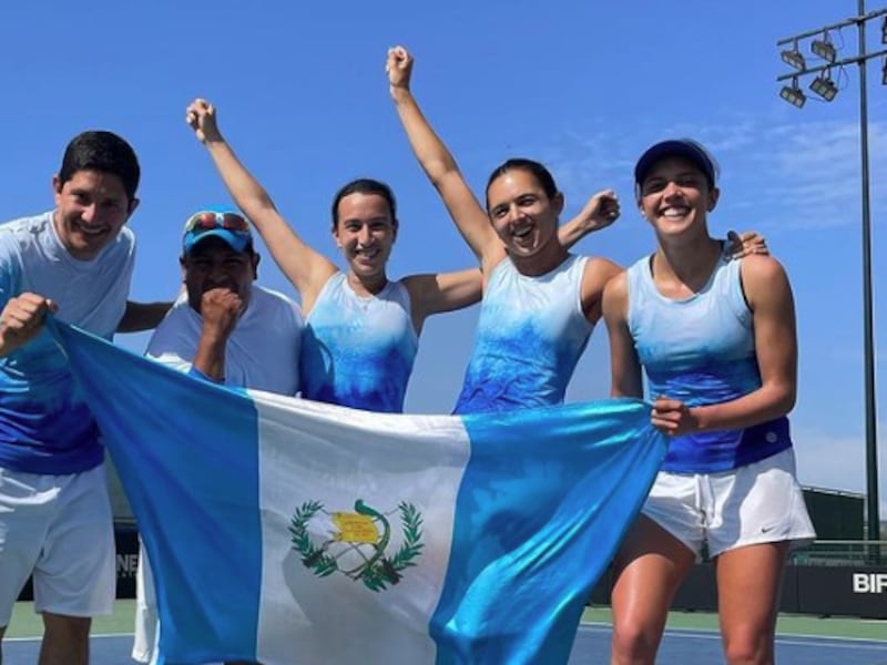 Guatemaltecas consiguen mantenerse en lo más alto del tenis en América