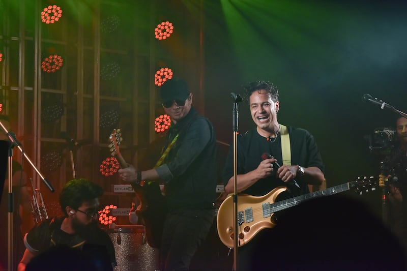 El Tambor de la Tribu en su concierto de celebración de su 23 aniversario.