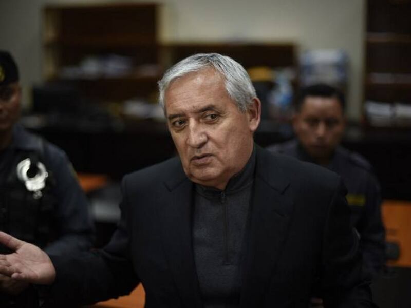 Caso La Línea: Otto Pérez Molina debe pagar Q13 millones para salir de prisión