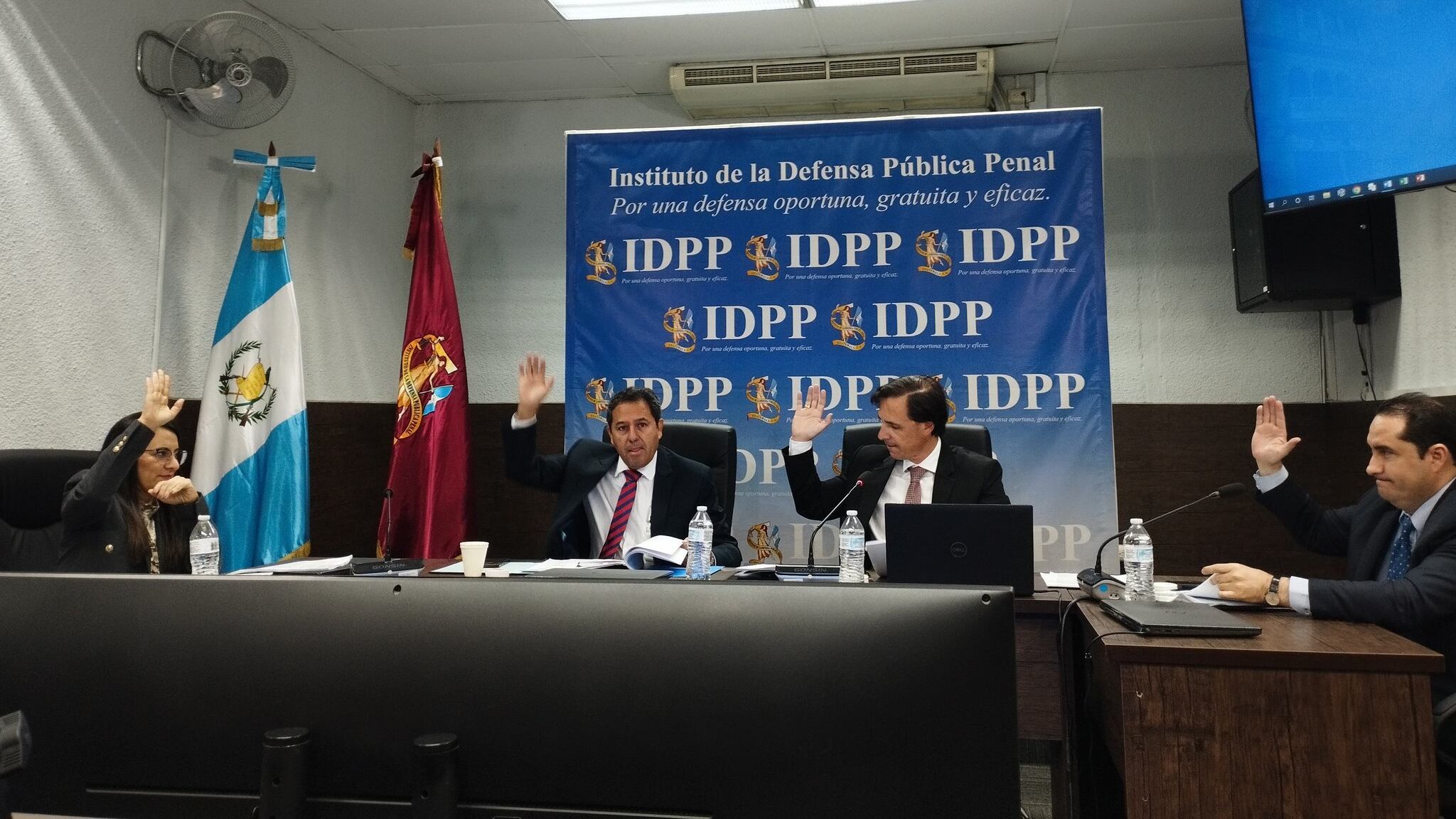 La Comisión de Postulación al IDPP continuará con las entrevistas a los aspirantes. Foto Guatemala Visible