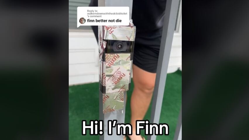 La cámara 'Finn' es vira por grabar el paso del huracán Milton