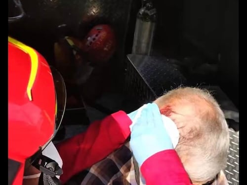 Hombre de la tercera edad fue golpeado tras intento de asalto en la zona 9