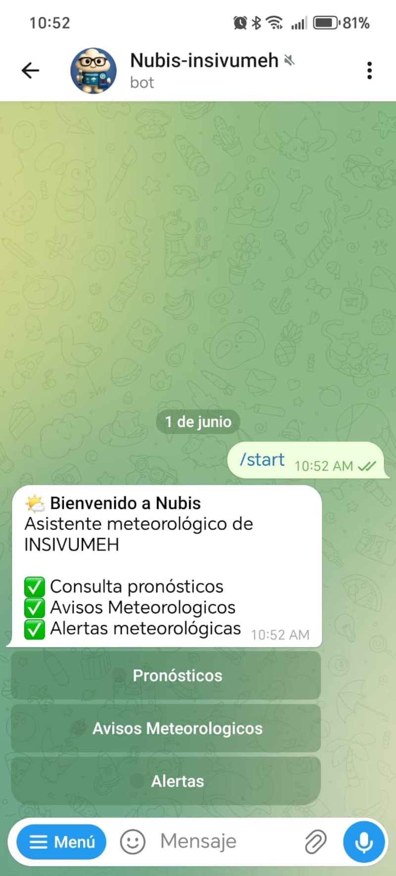 Nubis Bot