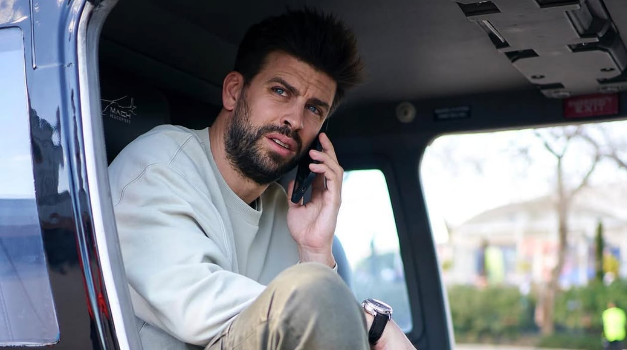 Piqué, Altercado y Multa por Reclamo Arbitral