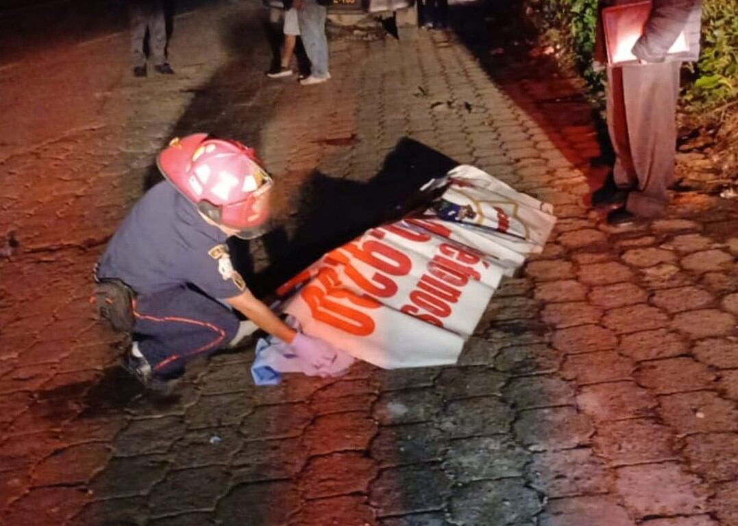 Hombre muere atropellado por vehículo que se dio a la fuga en Guatemala