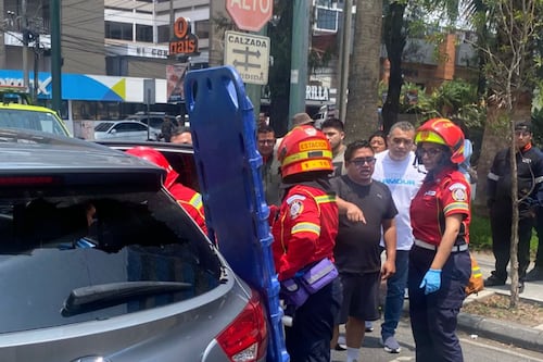 Ataque armado en la zona 9: Pasajera resulta herida por impacto de arma de fuego