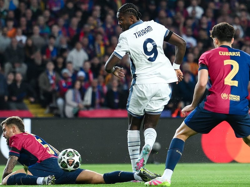 Españoles e italianos ofrecieron esta tarde un gran espectáculo en la primera semifinal de Champions League.