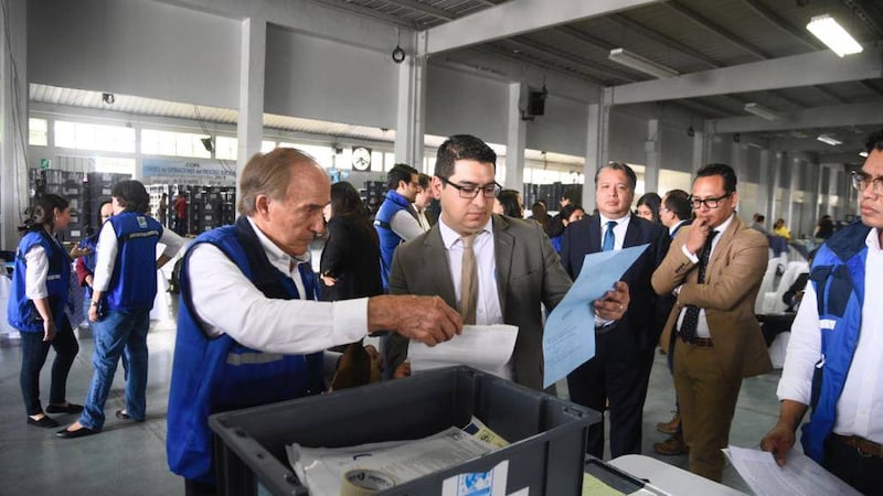 Inicia proceso de revisión de actas de votos para la presidencia