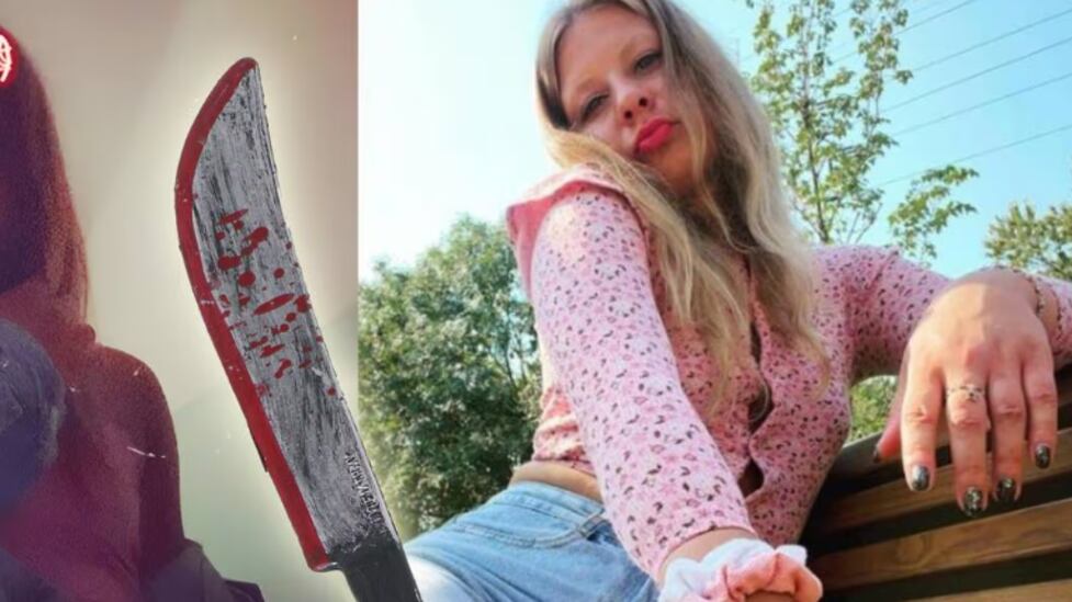 La mujer en sus redes sociales se hacía llamar “Lilith” y compartía fotos de los rituales que realizaba para “invocar al diablo”.