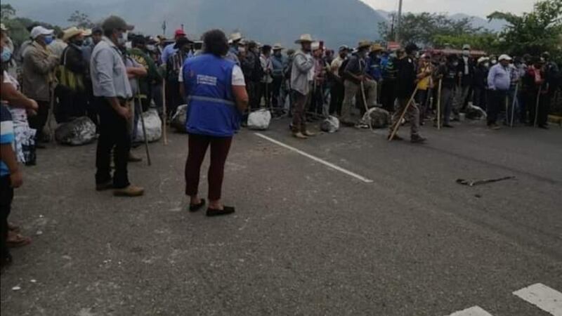 Provial reporta varios bloqueos en las carreteras del país