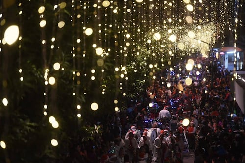 A partir de esta fecha será el desfile navideño 2025 en Paseo La Sexta