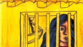 La misteriosa mujer que escapó en un barco de carbón.