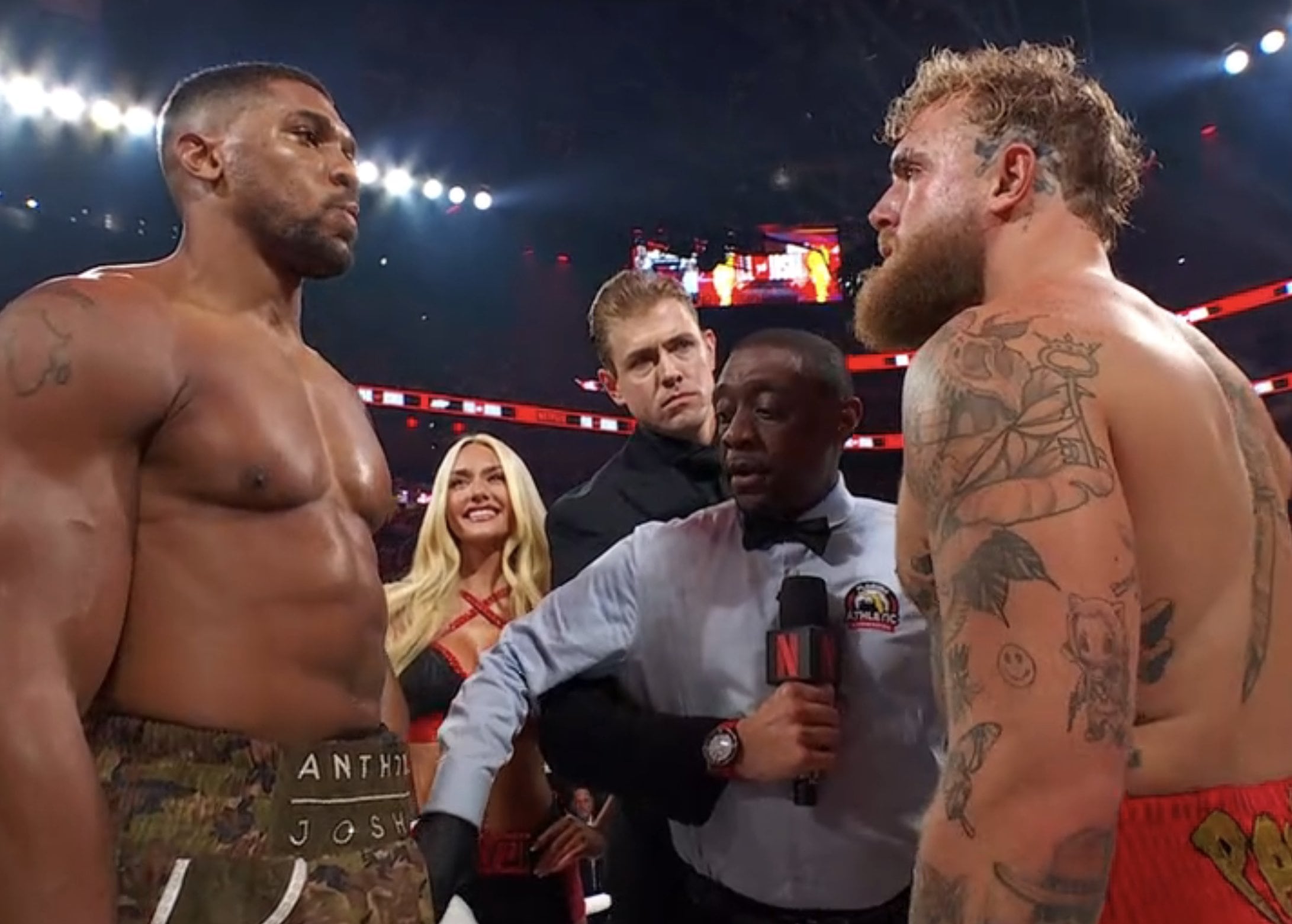 Anthony Joshua aplasta a Jake Paul con un nocaut brutal en Miami