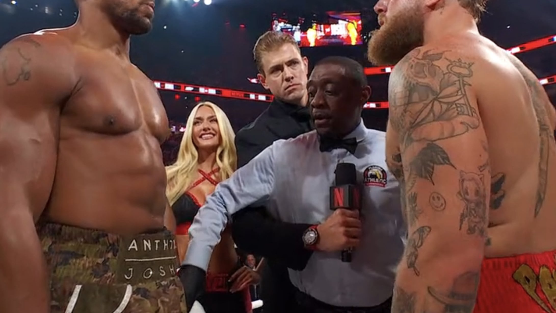 Jake Paul vs Anthony Joshua