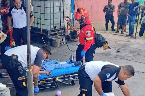Balacera en carwash deja dos muertos y tres heridos en zona 6