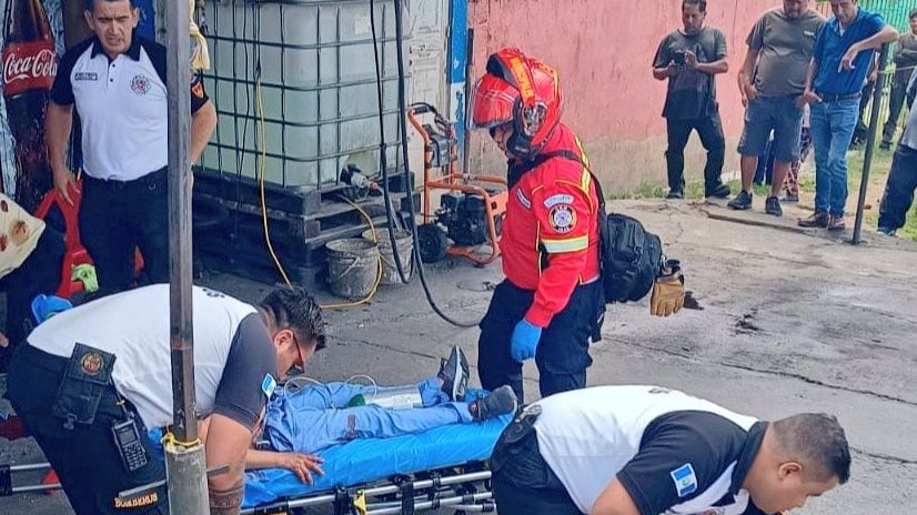 Ataque armado deja dos personas fallecidas en zona 6. Foto: RRSS