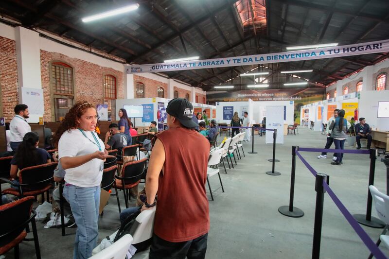 Centro de Atención y Registro de Personas Migrantes Guatemaltecas Retornadas en Fegua.