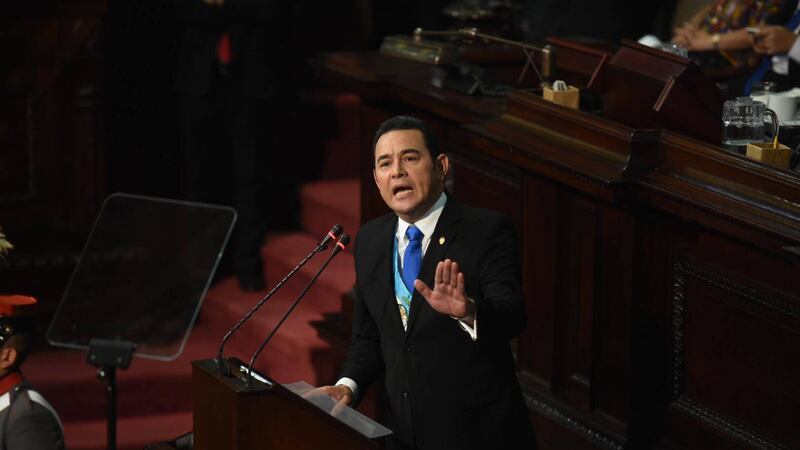 Como "pez en el agua", así presentó Morales su segundo informe en el Congreso