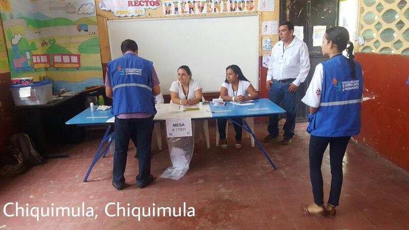 PDH da a conocer resultados de la observación realizada durante la consulta popular