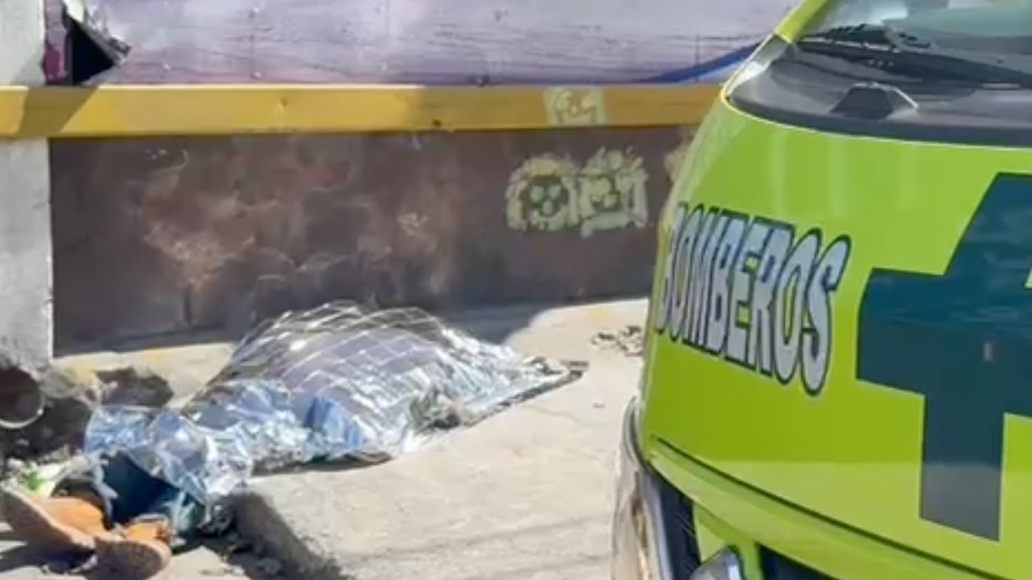 La persona ya no contaba con signos vitales. Foto: CBM