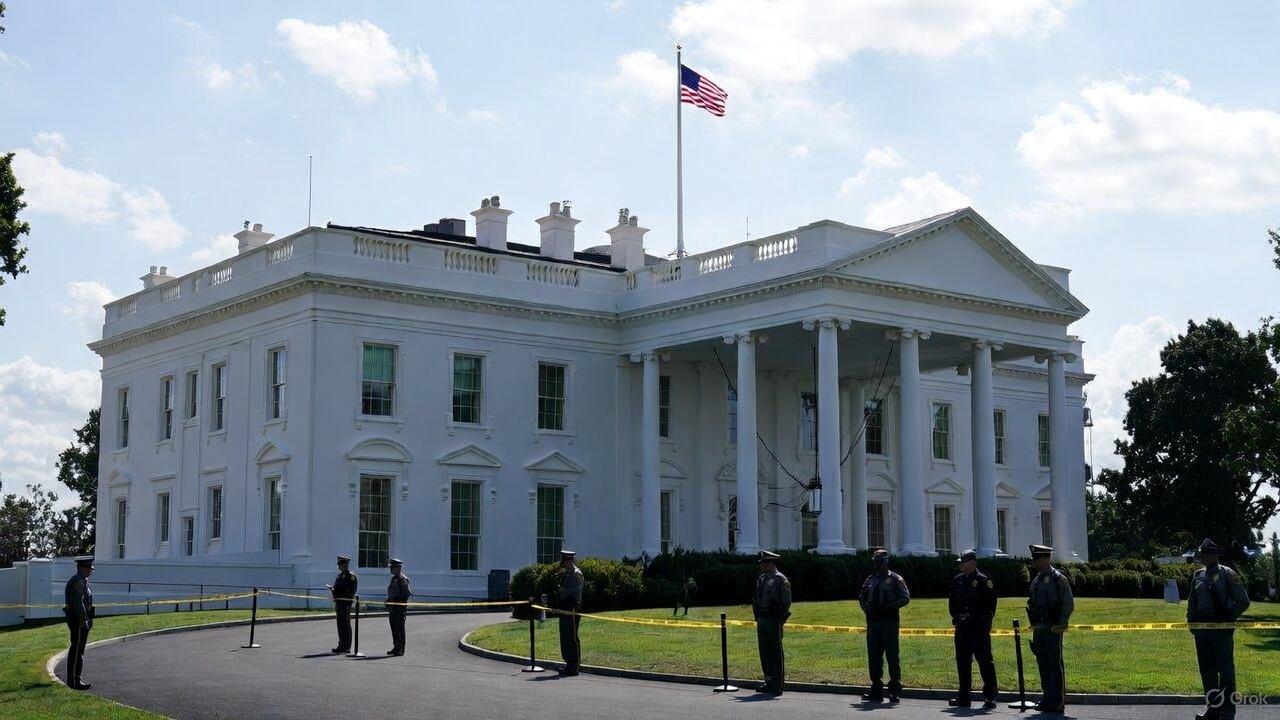 La Casa Blanca aseguró que el presidente fue informado en tiempo real, aunque no estaba en Washington.