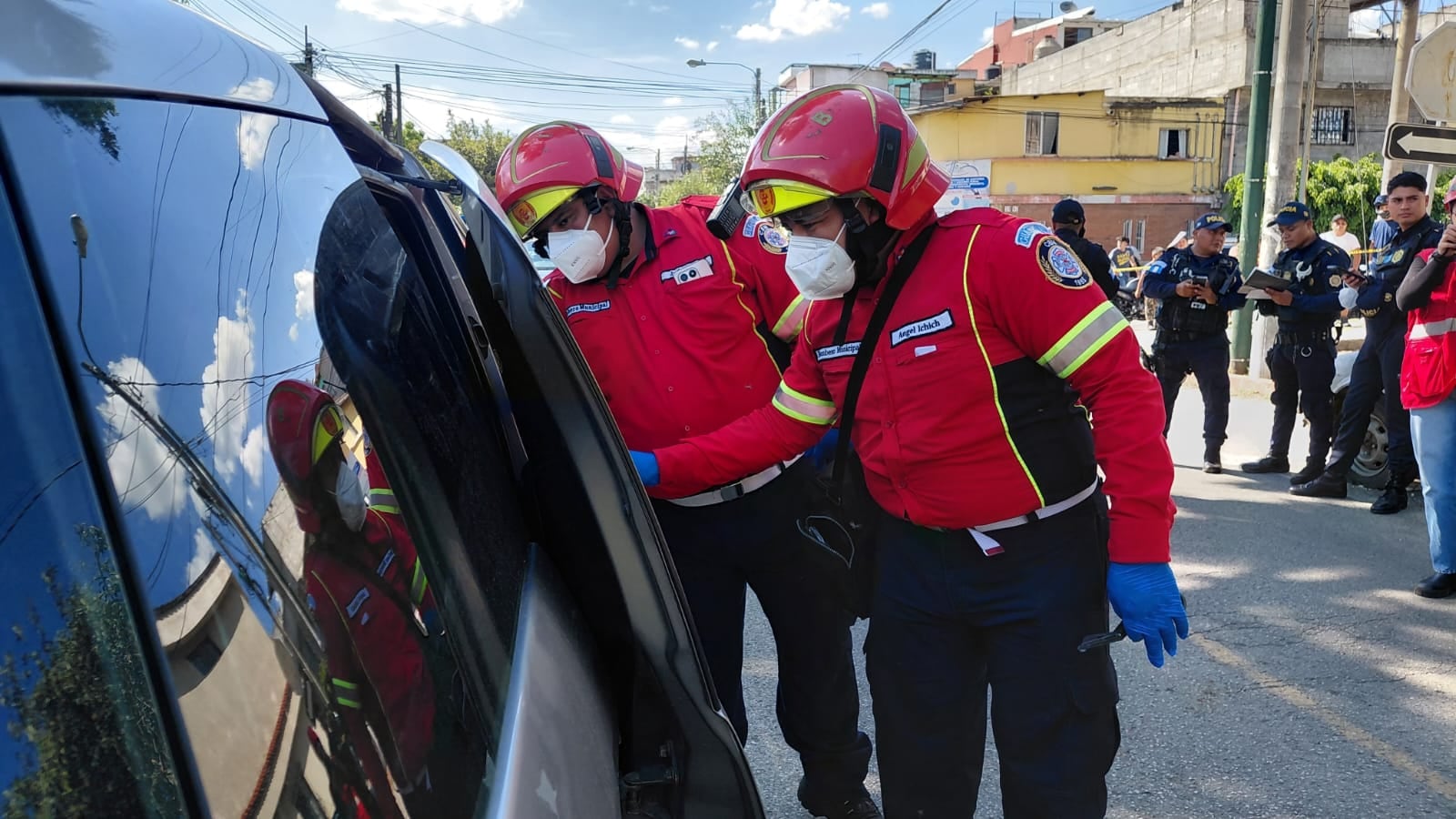 Localizan restos humanos en la colonia La Reformita, zona 12. Foto: CBM