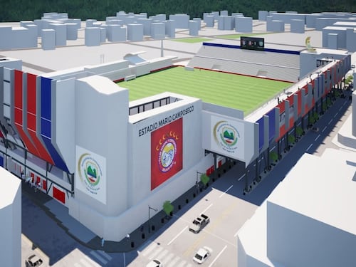 Municipalidad de Xela presenta proyecto de remodelación del estadio Mario Camposeco