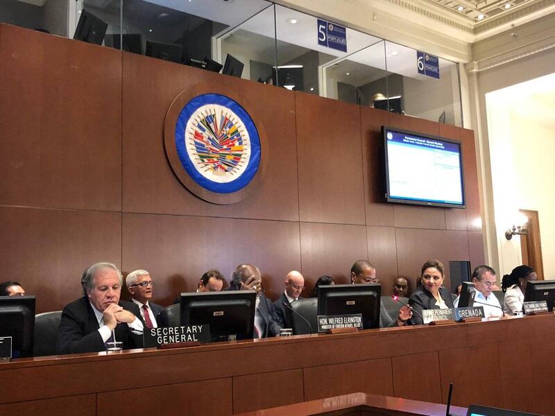 Canciller de Guatemala realiza visita en Estados Unidos