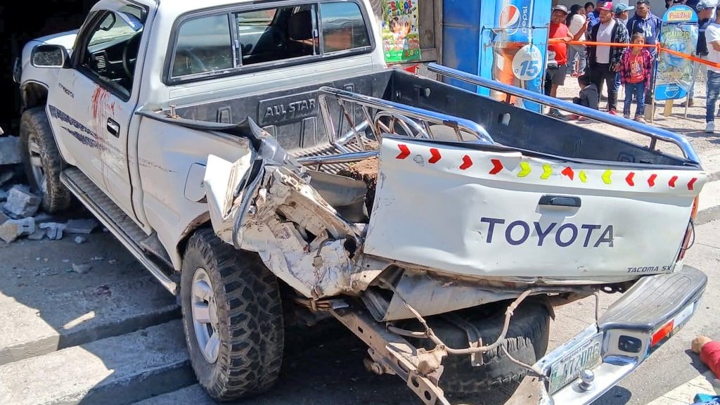 Accidente de tránsito en Interamericana. Foto: CBV