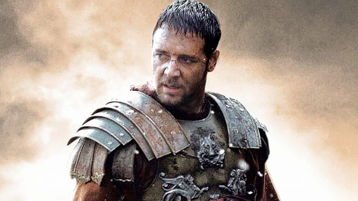 Hoy se cumplen 25 años del estreno de Gladiador, la cinta que hizo historia con Russell Crowe como Máximo.