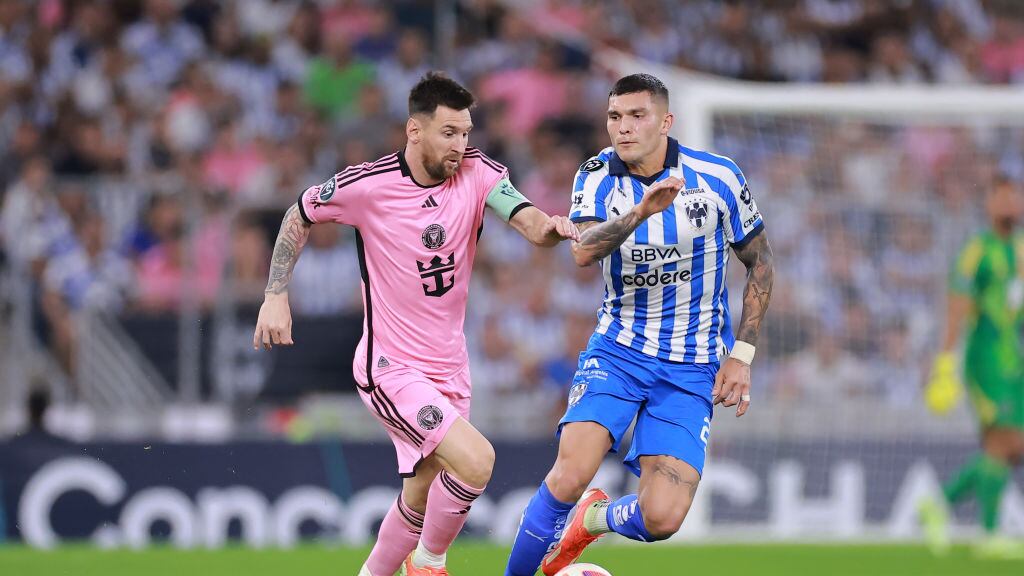 Lionel Messi ante Rayados de Monterrey