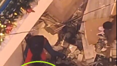 Herido en Miraflores.