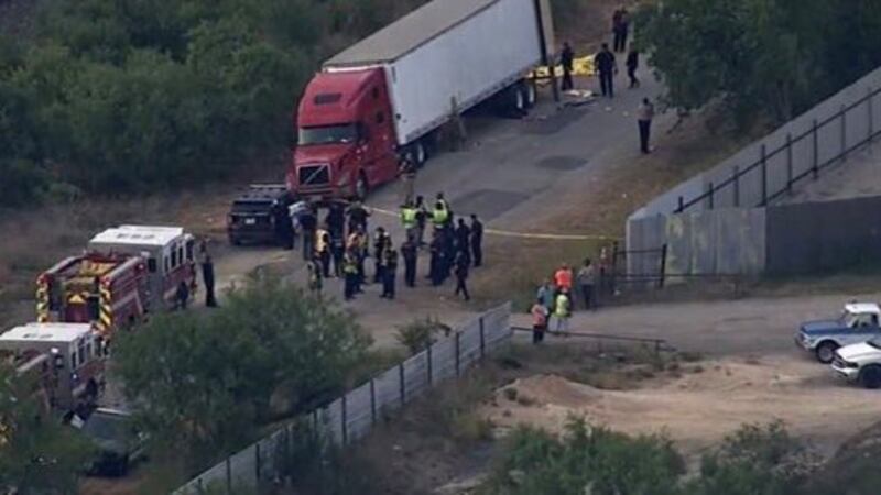 7 guatemaltecos identificados entre migrantes fallecidos en un camión en Texas
