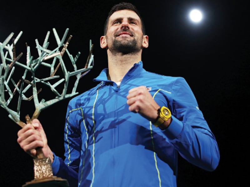 Novak Djokovic gana el Masters 1000 París-Bercy por séptima vez