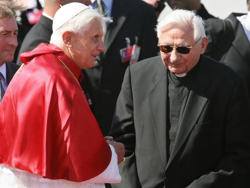 Murió Georg Ratzinger, el hermano del papa emérito Benedicto XVI