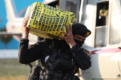 Droga decomisada en Puerto Quetzal está supera los Q127 millones