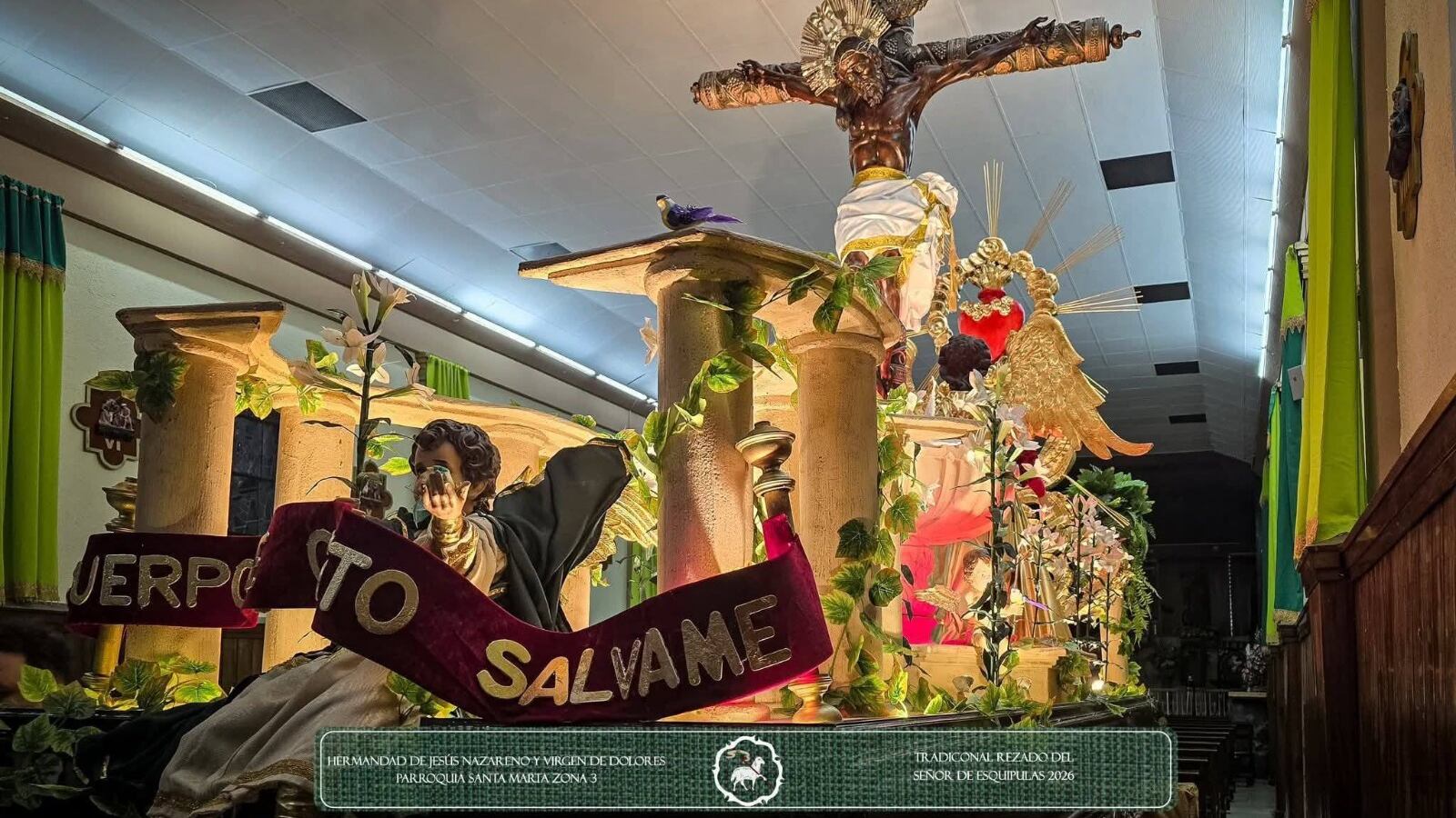 Procesión del Señor de Esquipulas. Foto: FB