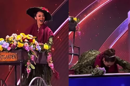 ¿Actuación? La caída que encendió Miss Universo