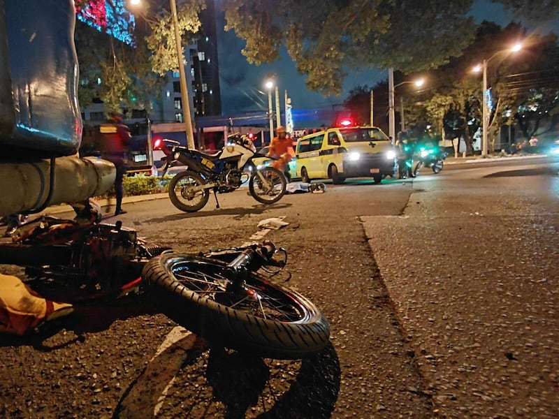 Accidente en las Américas deja un muerto esta noche de miércoles