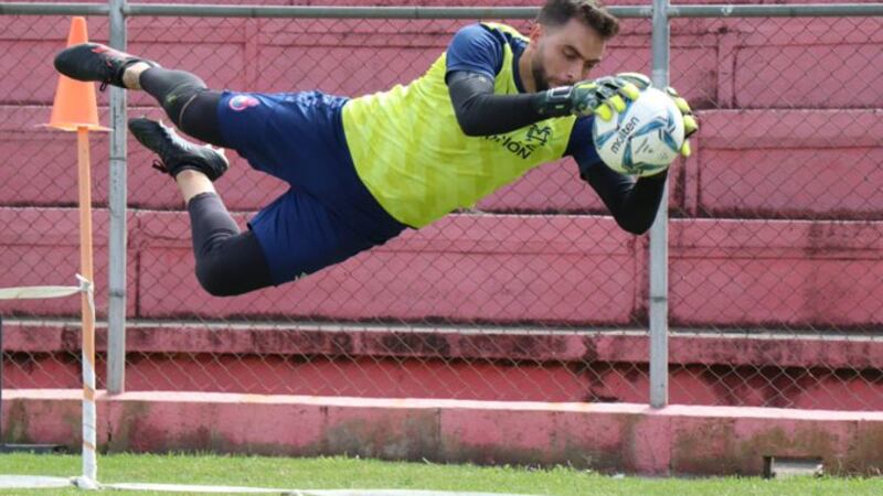 El portero rojo Rafael García se lleva el premio al guardameta menos vencido