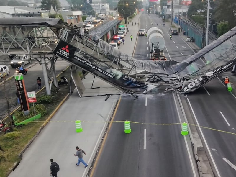Cierre total en la Aguilar Batres para este sábado 27 de diciembre